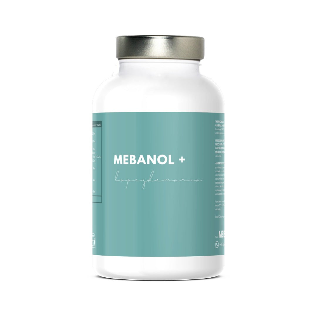 MEBANOL + | Saciedad tipo GLP-1 + Activador Metabólico y Quemagrasa Natural